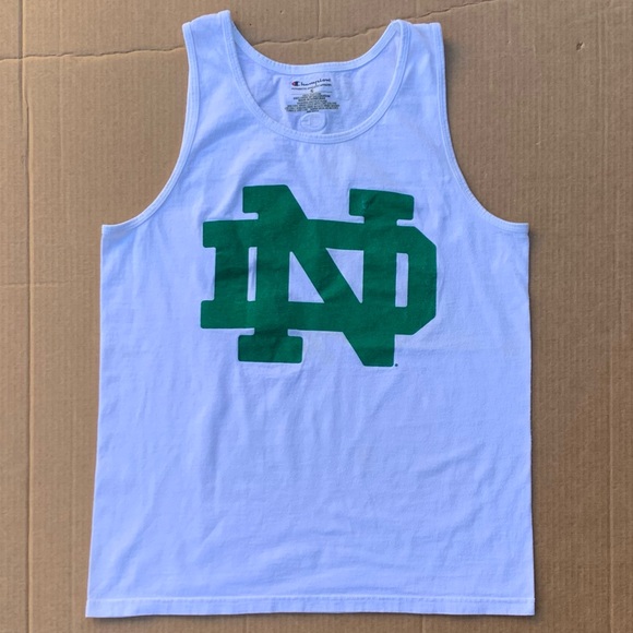 Norte Dame printed champion tank top, used excellent condition - Picture 1 of 7
